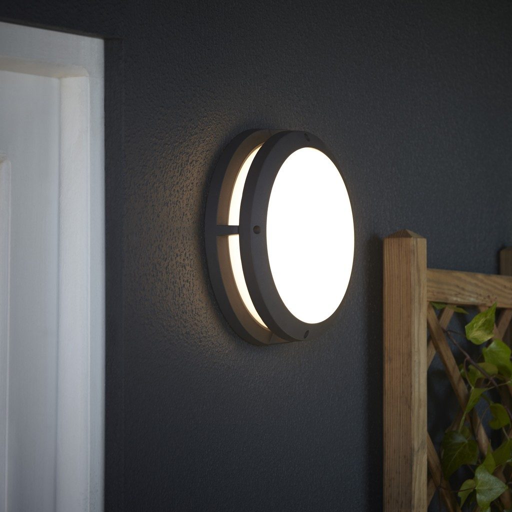 Aplica led, putere maxima 15 W, IP 44, 3000 K, culoare negru - Image 3