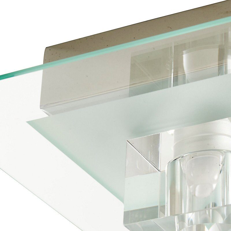 (DL) Plafoniera LED cromata, 72W, telecomanda, iluminare in 5 variante culoare - Image 2