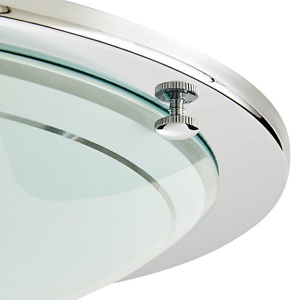 Plafoniera din sticla Holuba, diametrul 29cm, 60 W - Image 6