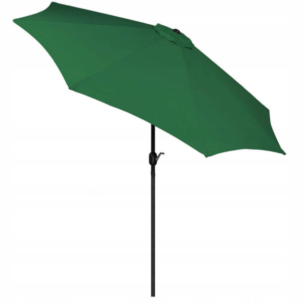 Umbrela terasa gradina, cu manivela si inclinare, GU24, diametru 300cm, Verde - Image 14