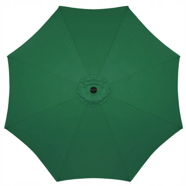 Umbrela terasa gradina, cu manivela si inclinare, GU24, diametru 300cm, Verde - Image 15
