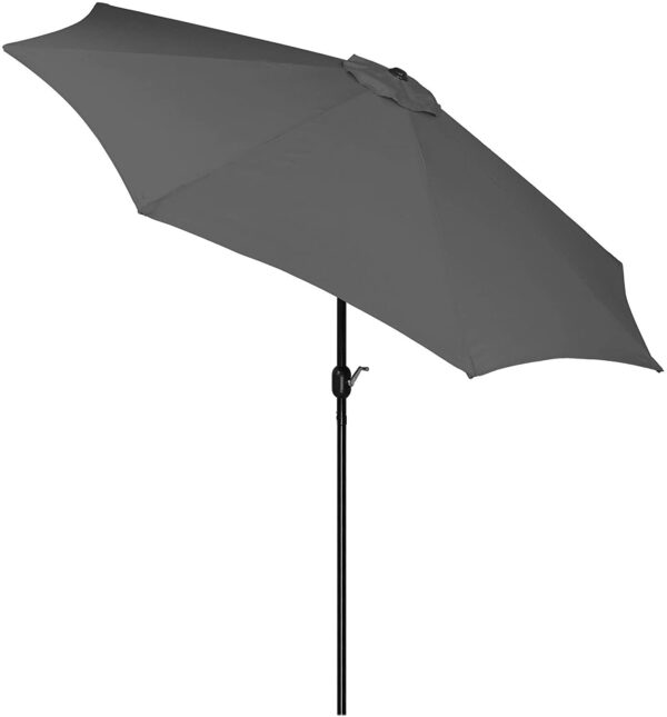 Umbrela terasa gradina, cu manivela si inclinare, GU200, diametru 300cm, gri antracit - Image 7