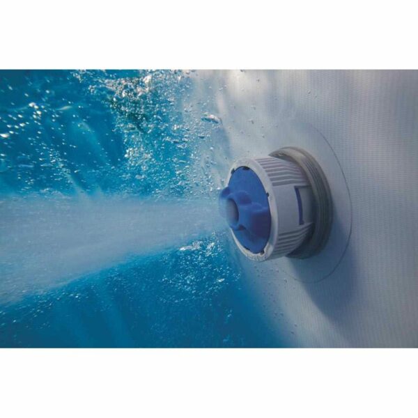 Piscina cadru metalic Bestway, 427x250x100 cm, 7.300 litri, model Rattan Swim VISTA 2 toate accesoriile incluse - Image 7