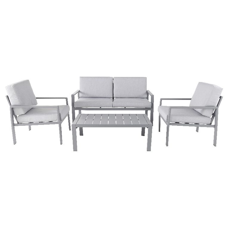 (DL) Set mobilier gradina/terasa Sersimo Medeea, 2 fotolii, canapea si masuta