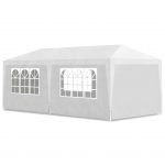 (DL) Pavilion cort de gradina pentru ceremonii sau petreceri Sersimo, 3 x 6 metri, alb