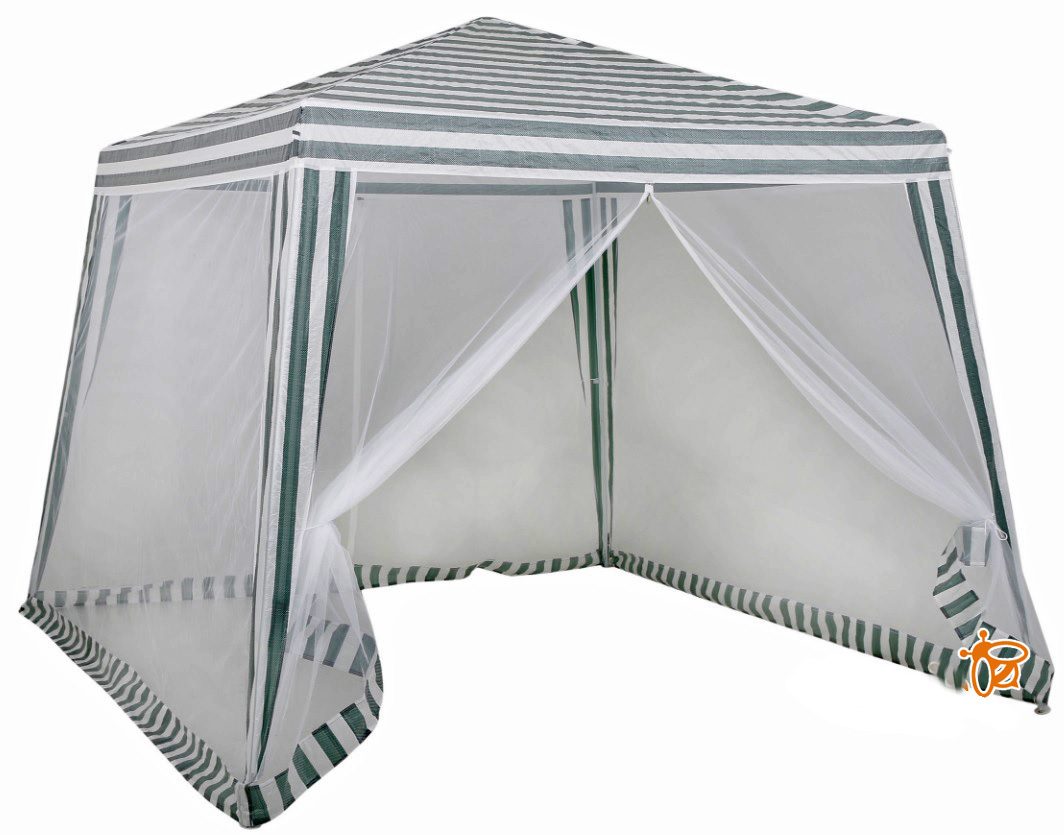 (DL) Pavilion cort de gradina 3x3 m, cu plasa anti insecte si tantari - Image 5