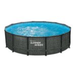 (DL) Piscina cadru metalic Summer Waves, 427x107 cm, 13.000 litri, cu toate accesoriile