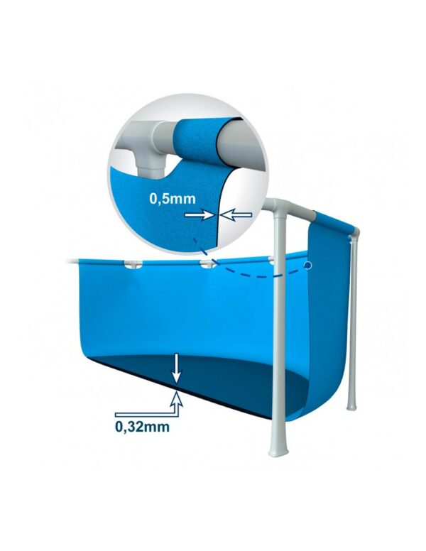 Piscina cadru metalic Intex, 366×76 cm, 6.500 litri, cu pompa de filtrare - Image 6
