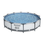 Piscina cadru metalic Bestway, 3.66mx76cm, 6.500 litri, cu pompa de filtrare