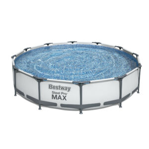 Piscina cadru metalic Bestway, 3.66mx76cm, 6.500 litri, cu pompa de filtrare