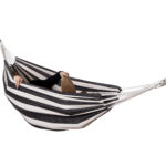 Hamac doua persoane, Sersimo, 100% Bumbac 200x150 cm, bej gri