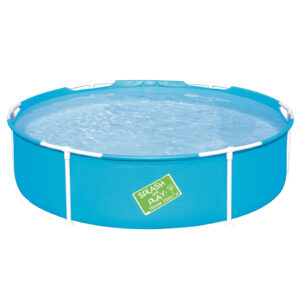 Piscina cadru metalic Bestway pentru copii, 152×38 cm, 600 litri, rotunda