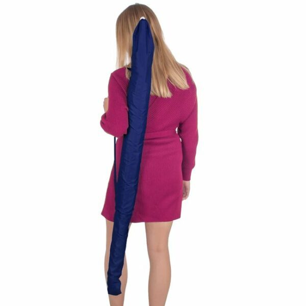 Umbrela tip cort de plaja XXL, cu 2 pereti laterali, BU15S, inaltime reglabila 140-220 cm, albastru inchis - Image 11