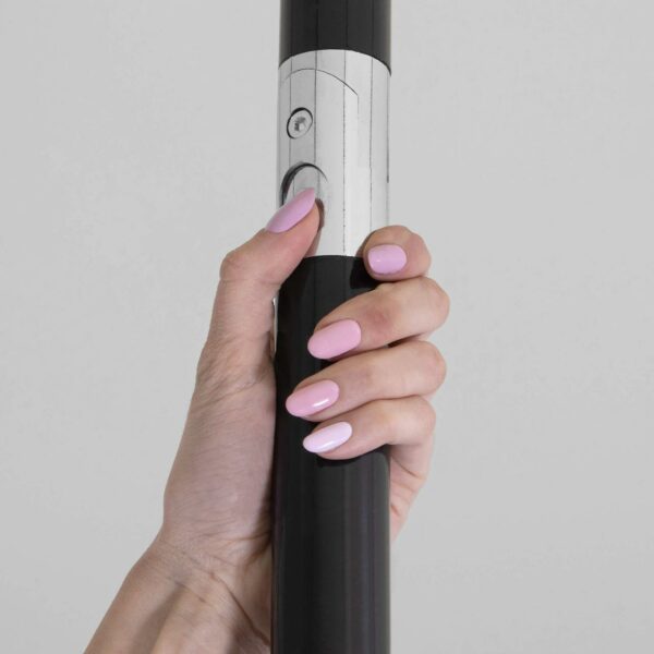 Umbrela terasa gradina, cu manivela si inclinare, GU12E, diametru 260cm, Gri - Image 5