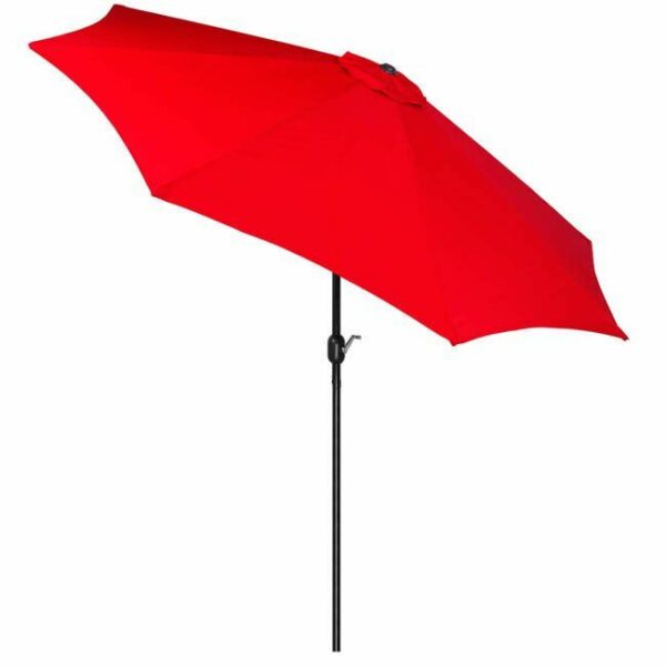 Umbrela terasa gradina, cu manivela si inclinare, GU18E, diametru 300cm, Rosu - Image 10