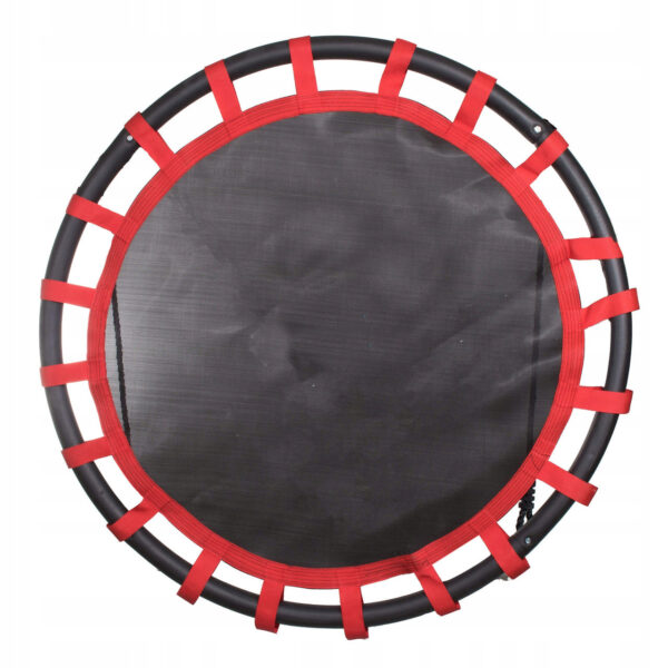 Leagan tip cuib Sersimo NS5, diametru 110cm, inaltime reglabila, pentru exterior, sarcina 100 kg, Rosu Negru - Image 3