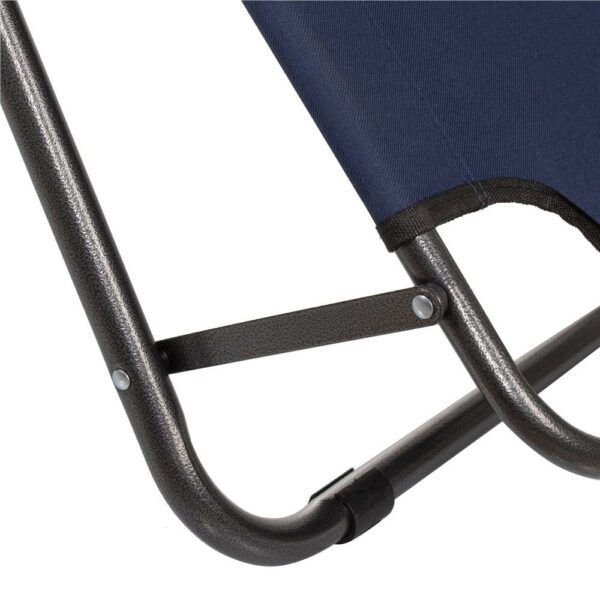 Sezlong pliabil SERSIMO GC12, Relax Zero Gravity, 80x60x153cm, Albastru inchis - Image 17