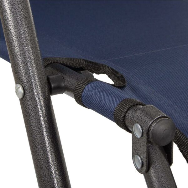 Sezlong pliabil SERSIMO GC12, Relax Zero Gravity, 80x60x153cm, Albastru inchis - Image 18