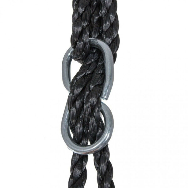 Leagan tip cuib Sersimo NS13, diametru 60cm, inaltime reglabila, pentru exterior, sarcina 100 kg, Albastru Negru - Image 6