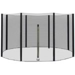 Trambulin védőháló, 305cm 8 külső rúddal