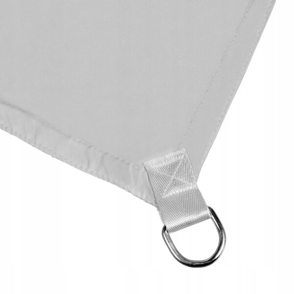 Copertina prelata de soare Sersimo SN146, dreptunghiulara, impermeabila cu protectie UV, 4x3m, gri - Image 2