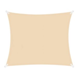 Copertina prelata de soare Sersimo SN126, patrata, impermeabila cu protectie UV, 4x4m, bej