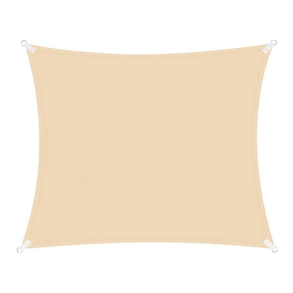 Copertina prelata de soare Sersimo SN126, patrata, impermeabila cu protectie UV, 4x4m, bej
