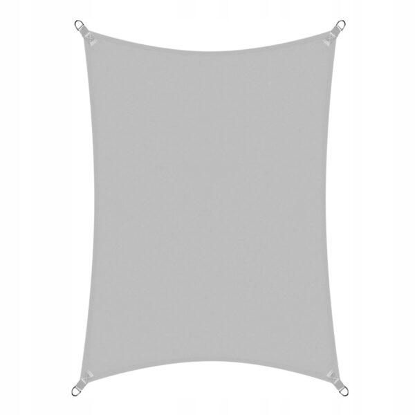 Copertina prelata de soare Sersimo SN146, dreptunghiulara, impermeabila cu protectie UV, 4x3m, gri - Image 3