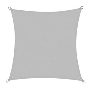 Copertina prelata de soare Sersimo SN145, patrata, impermeabila cu protectie UV, 3x3m, gri