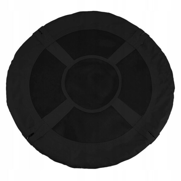 Leagan tip cuib Sersimo NS17, diametru 120cm, inaltime reglabila, pentru exterior, sarcina 180 kg, Negru - Image 5