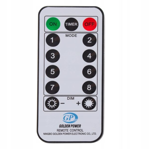 Ghirlanda luminoasa tip perdea 500 LED-uri, 20m, pentru interior/exterior, iluminare albastra, cu telecomanda - Image 7