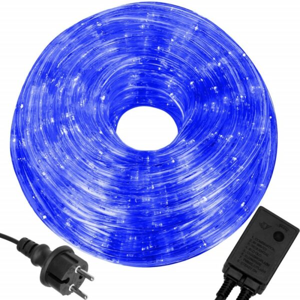 Fényfüzér, 240 LED, 10 m széles, kék - Image 2