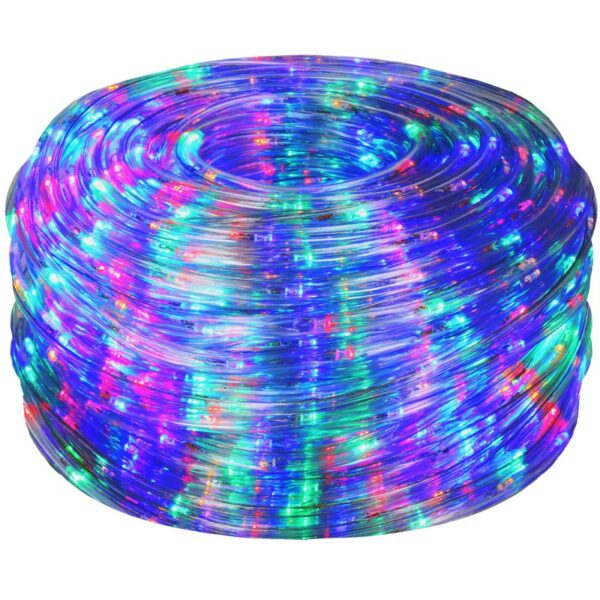 Instalatie tub furtun luminos pentru Craciun, 720 LED-uri, 30m, multicolor - Image 2