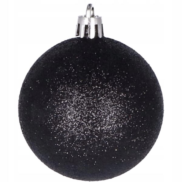 Set globuri de Craciun, 100 bucati, 3-6cm, negru auriu - Image 10