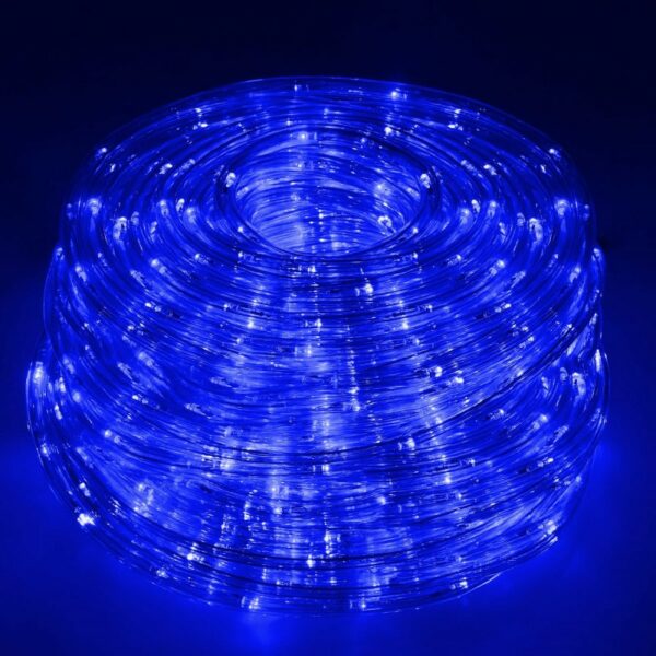 Fényfüzér, 240 LED, 10 m széles, kék - Image 13