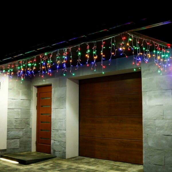 (DL) Ghirlanda luminoasa 500 LED-uri, 20m, pentru interior/exterior, telecomanda, iluminare multicolora - Image 3