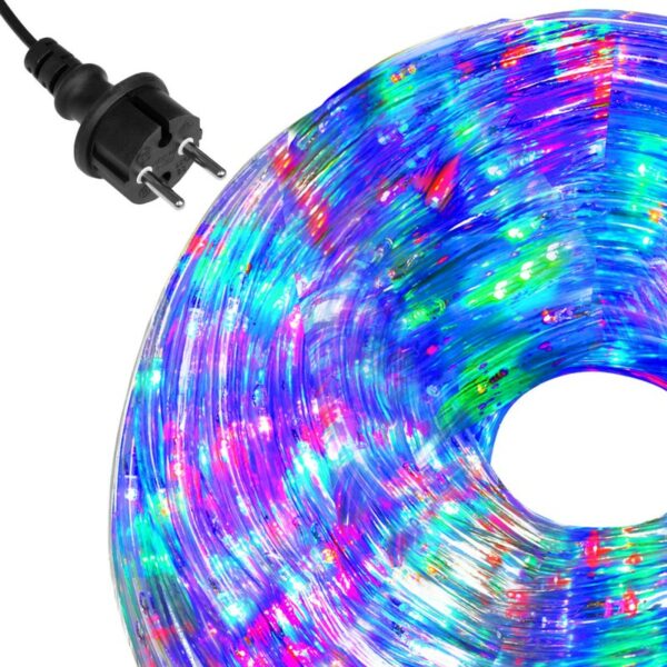 Instalatie tub furtun luminos pentru Craciun, 720 LED-uri, 30m, multicolor - Image 4