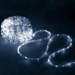 Fényfüzér, 240 LED, 10 m széles, hideg fehér