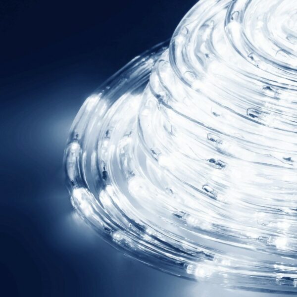 Fényfüzér, 240 LED, 10 m széles, hideg fehér - Image 5