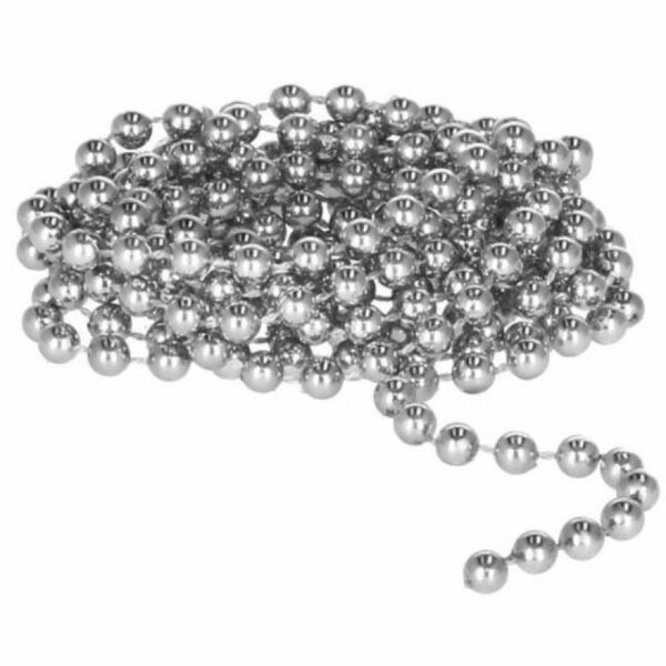 Set globuri si decoratiuni de Craciun, 51 piese, diverse dimensiuni, argintiu - Image 6