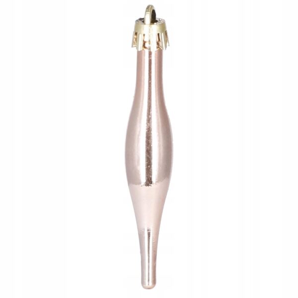 Set globuri si decoratiuni de Craciun, 51 piese, diverse dimensiuni, roz - Image 7