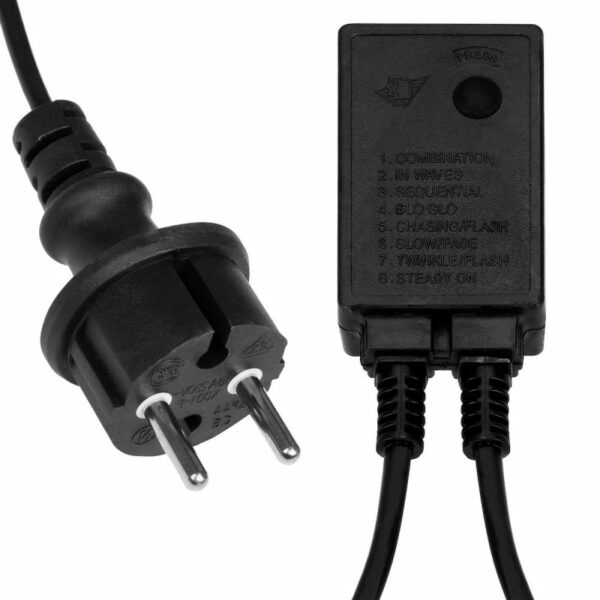 Fényfüzér, 240 LED, 10 m széles, sárga - Image 12
