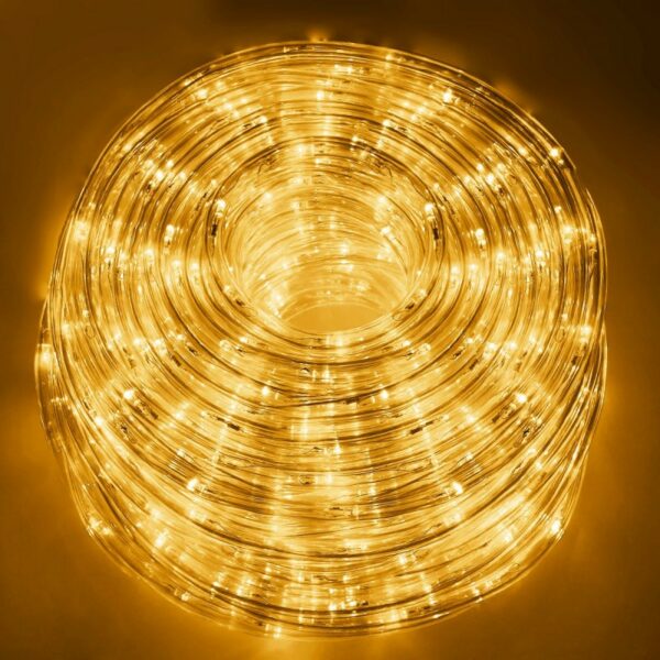 Fényfüzér, 240 LED, 10 m széles, sárga - Image 2