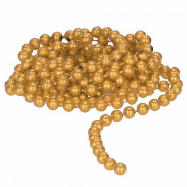 Set globuri si decoratiuni de Craciun, 51 piese, diverse dimensiuni, auriu - Image 9