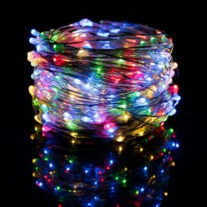 Dekoratív lámpa installáció 300 LED-del, 30m, beltérre/külsőre, többszínű világítás