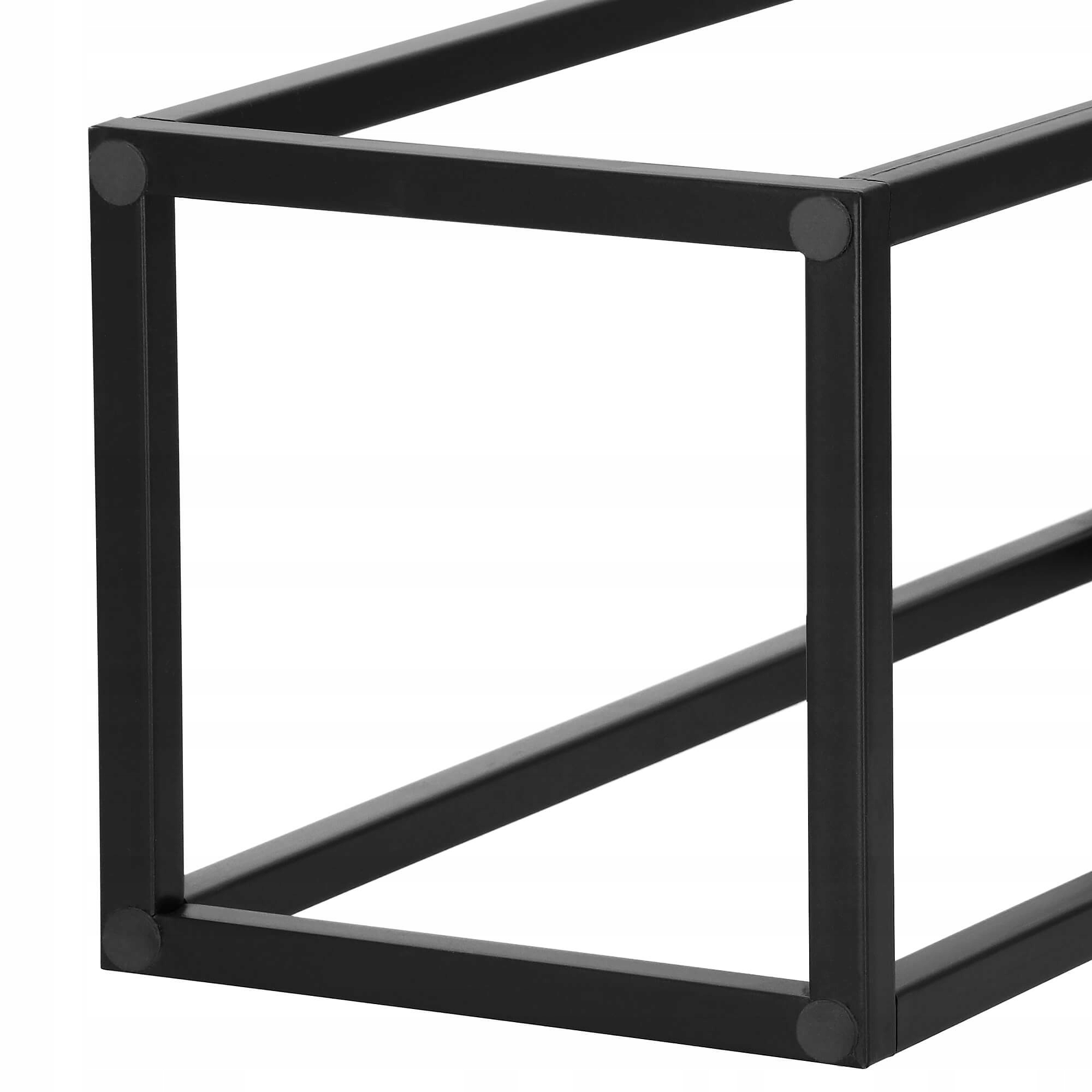 (DL) Suport ghiveci metalic negru GA187 cu teava patrata, inaltime 60cm - Image 8