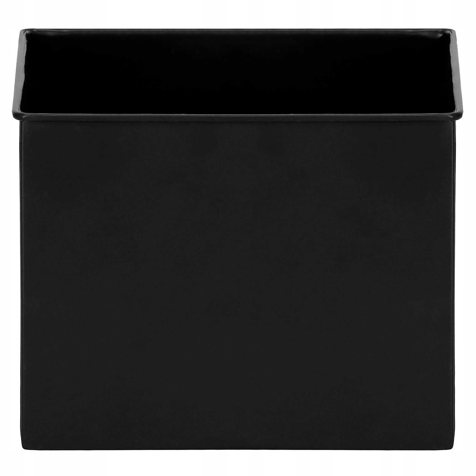 (DL) Suport ghiveci metalic negru GA188 cu teava patrata, inaltime 80cm - Image 9