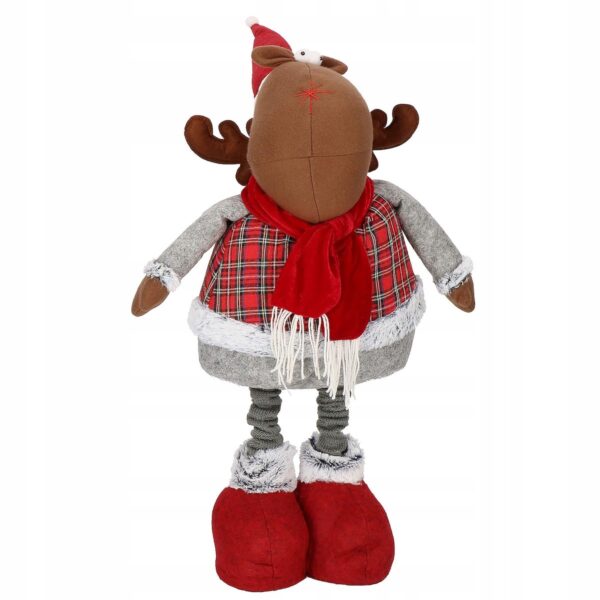(DL) Karácsonyi figura, Rénszarvas, teleszkópos lábak, állítható magasság 55-95cm - Image 2