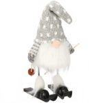 Karácsonyi figura, Manó sílécen, magassága 33cm