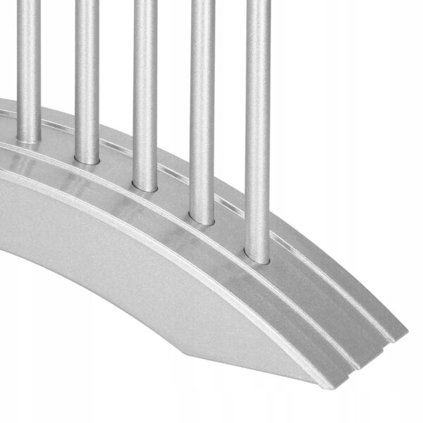 Lumanari decorative de Craciun, 11 becuri tip LED, culoare argintiu - Image 7